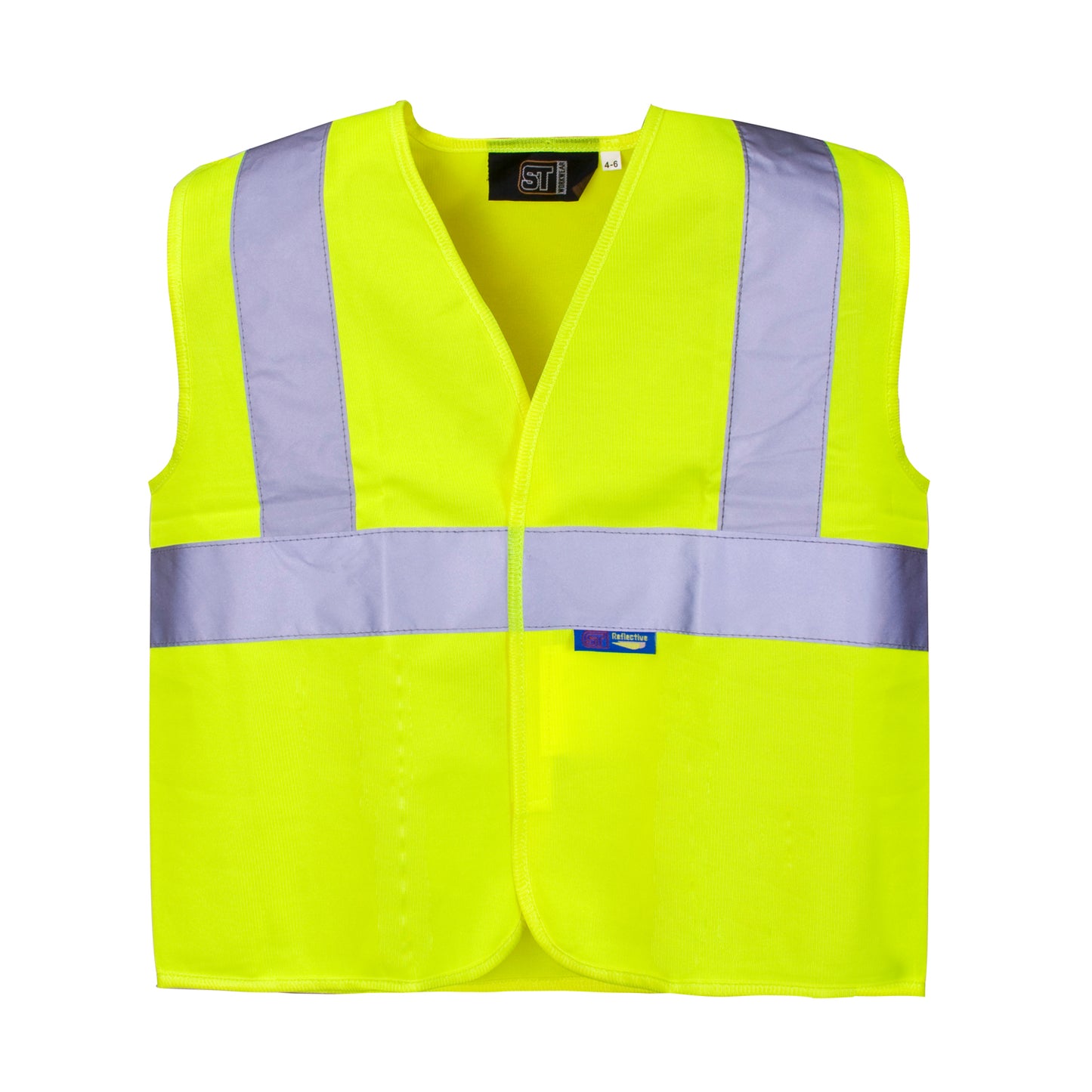 Supertouch Hi Vis Junior Vest Yellow