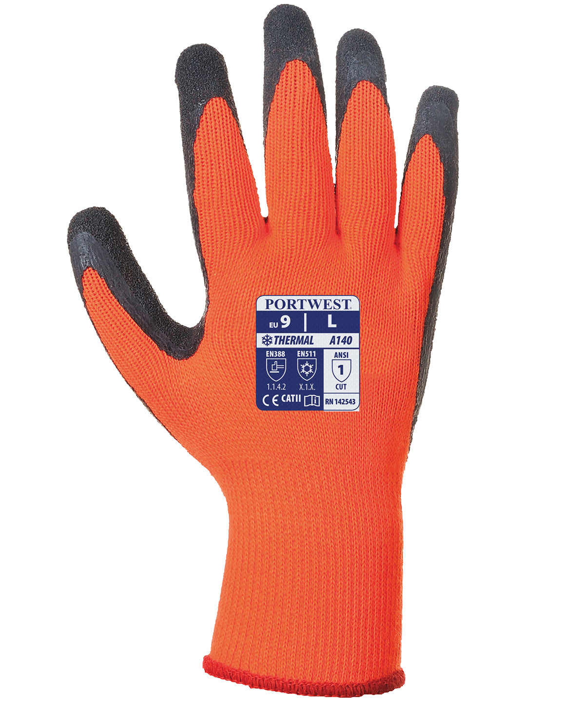 Thermal grip glove