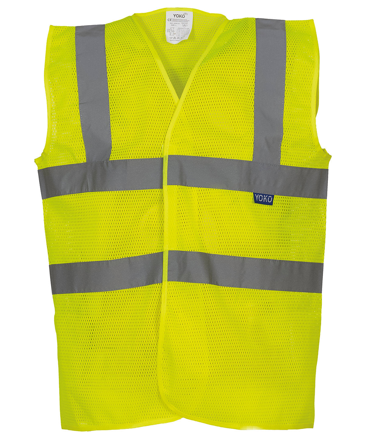 Top cool open mesh 2-band-and-braces waistcoat