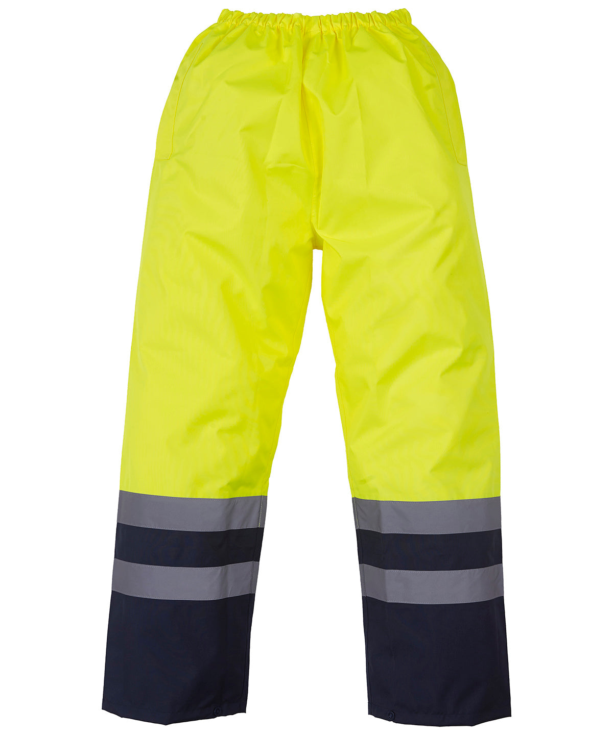Hi-vis waterproof overtrousers