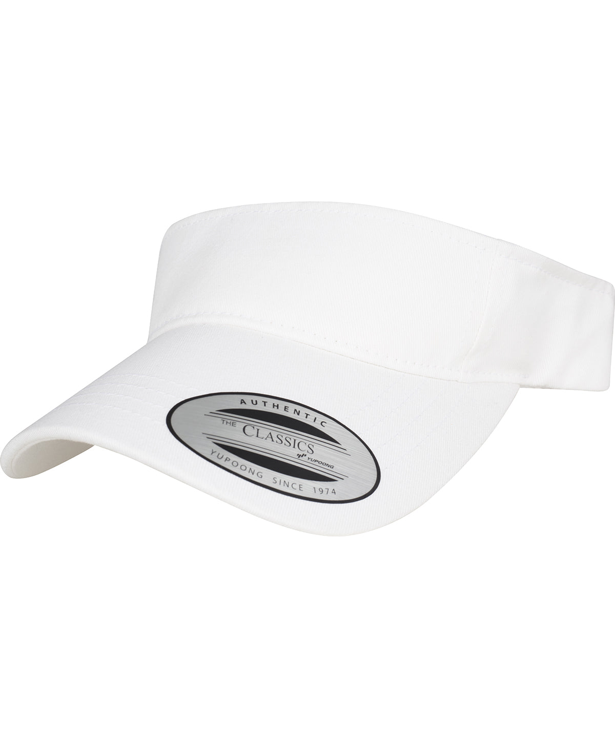 Curved visor cap