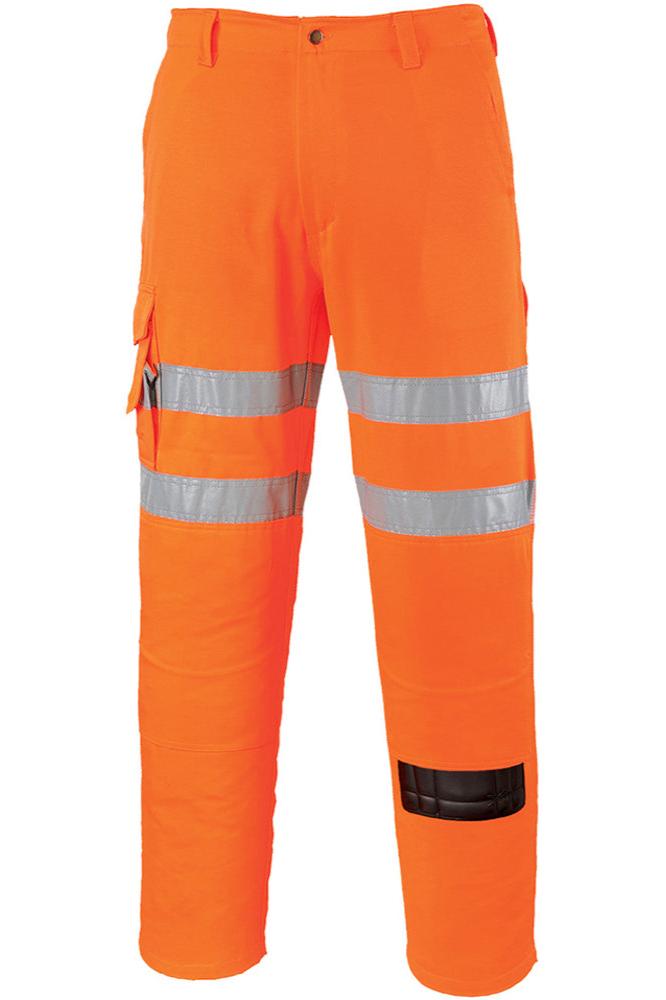 Reflective Comfortable Hi-Vis Rail Work Trouser