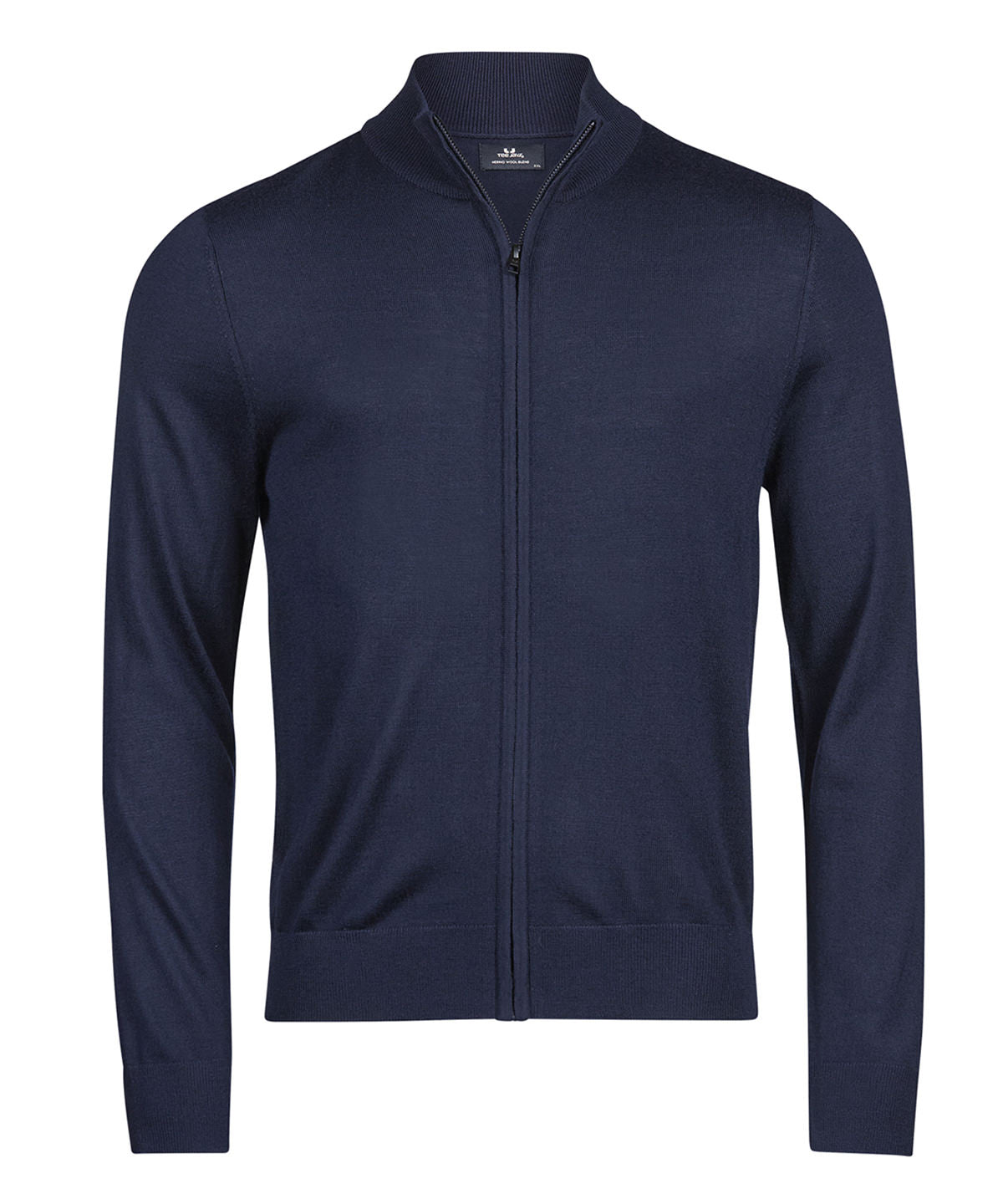 Full-zip knit