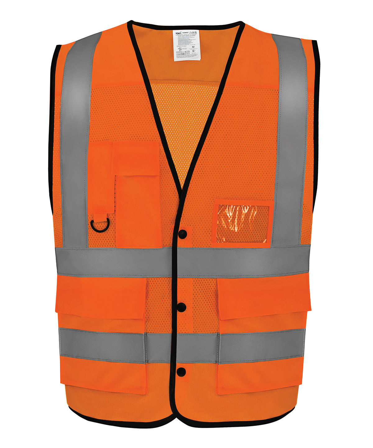 Hi-vis superior open mesh button waistcoat