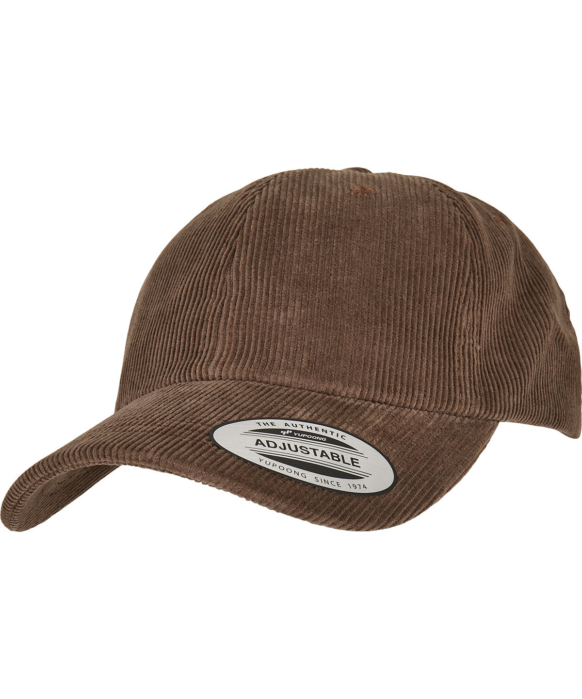Low-profile corduroy dad cap
