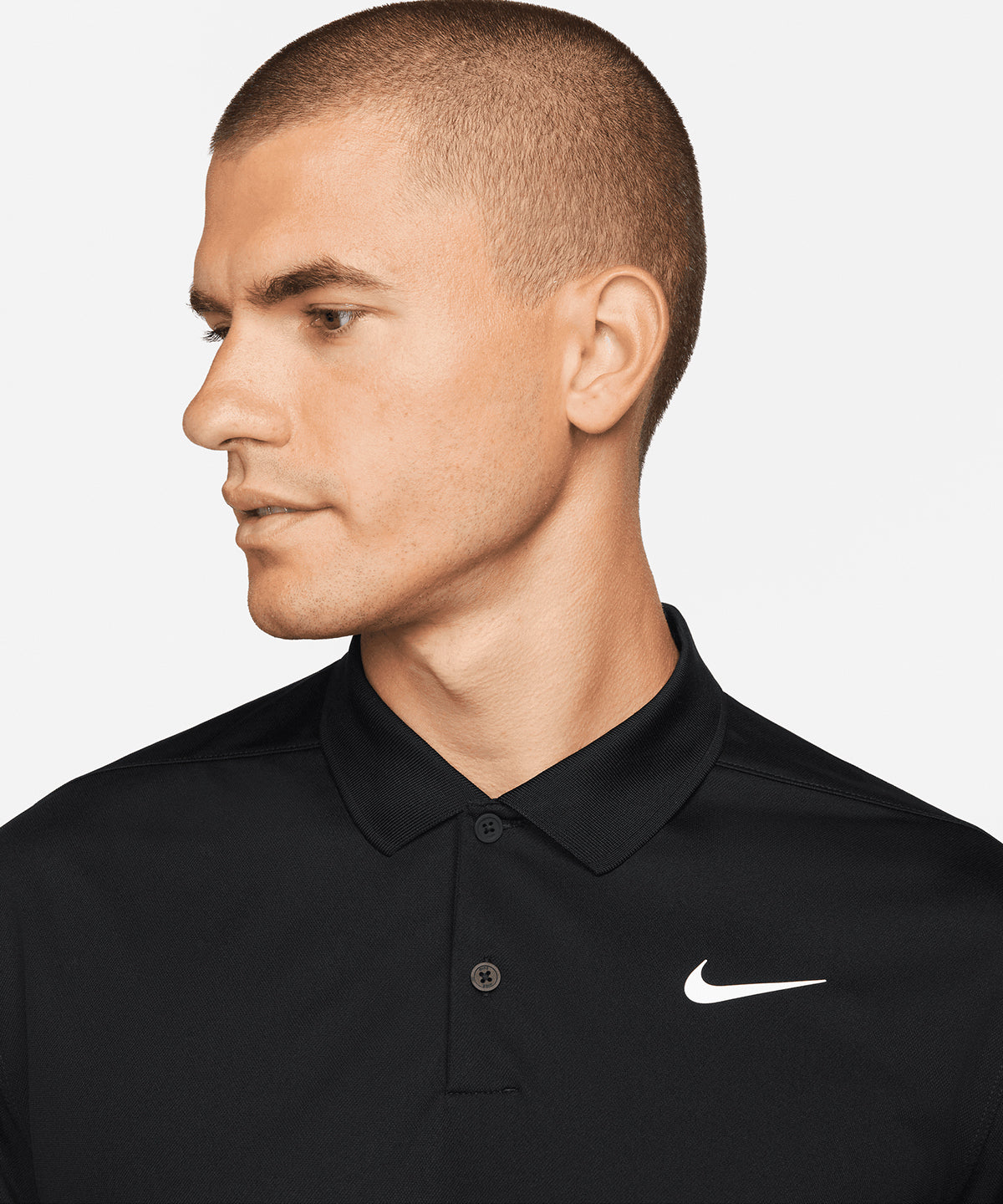 NK354 Nike Dri-FIT Victory solid long sleeve polo