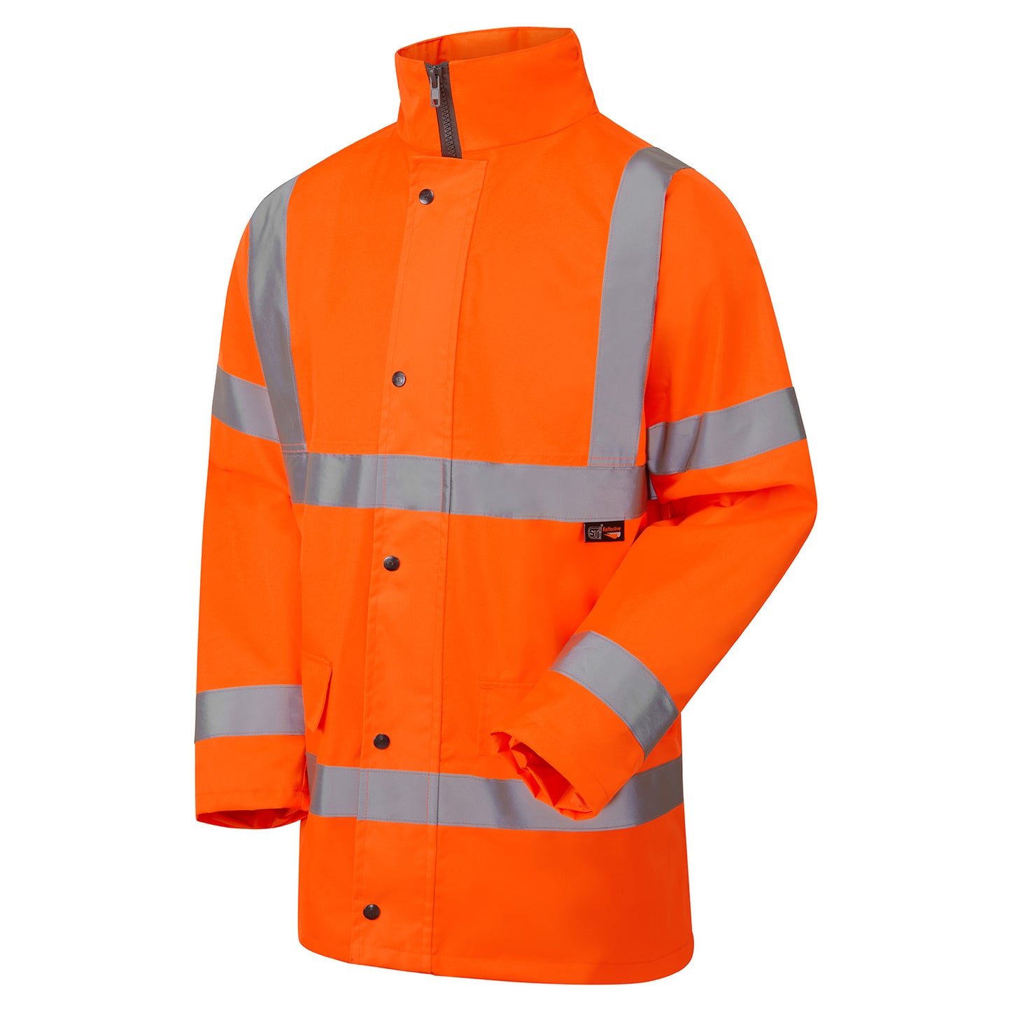 Supertouch Fleece Lined Parka Orange