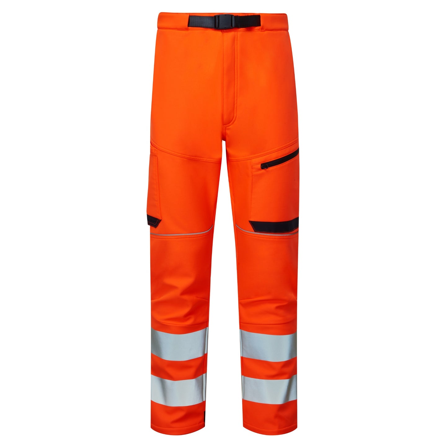 Supertouch Blue Sphere System Hi-Vis Eco Stretch Softshell Orange Trouser Orange/Navy