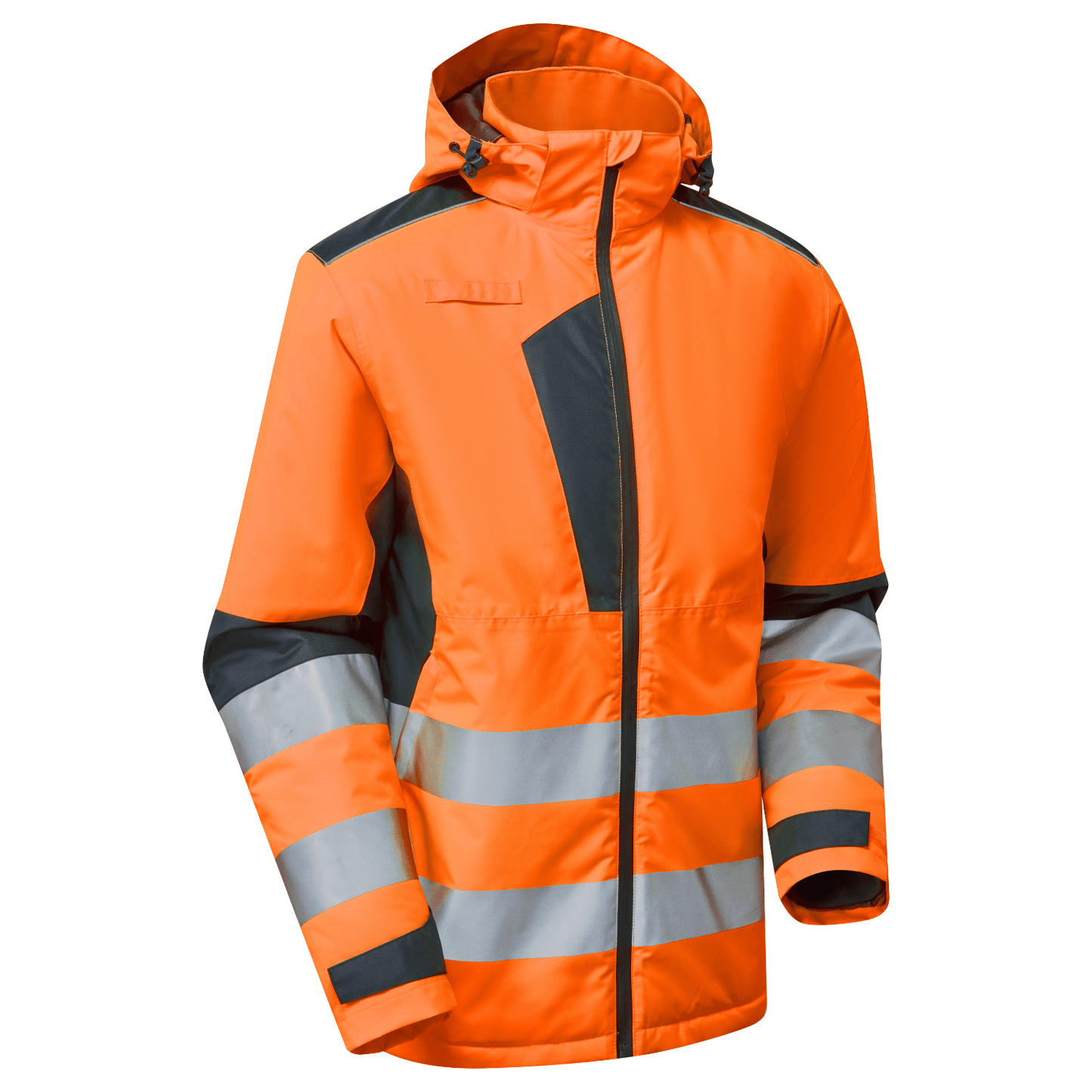 Supertouch Blue Sphere System Hi Vis Eco Thermal Waterproof Orange/Navy Jacket Orange/Navy