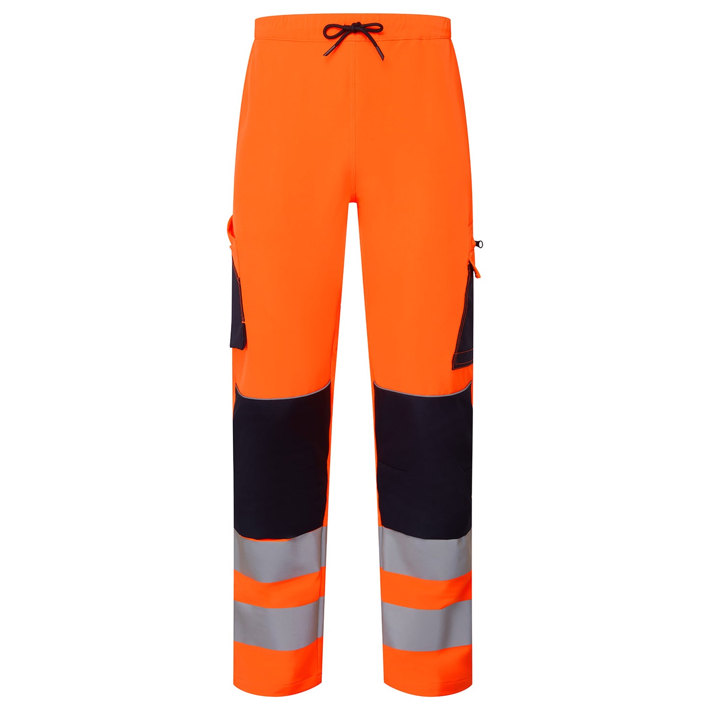 Supertouch Blue Sphere System Hi-Vis Eco Stretch Jogger Orange Trouser Orange/Navy