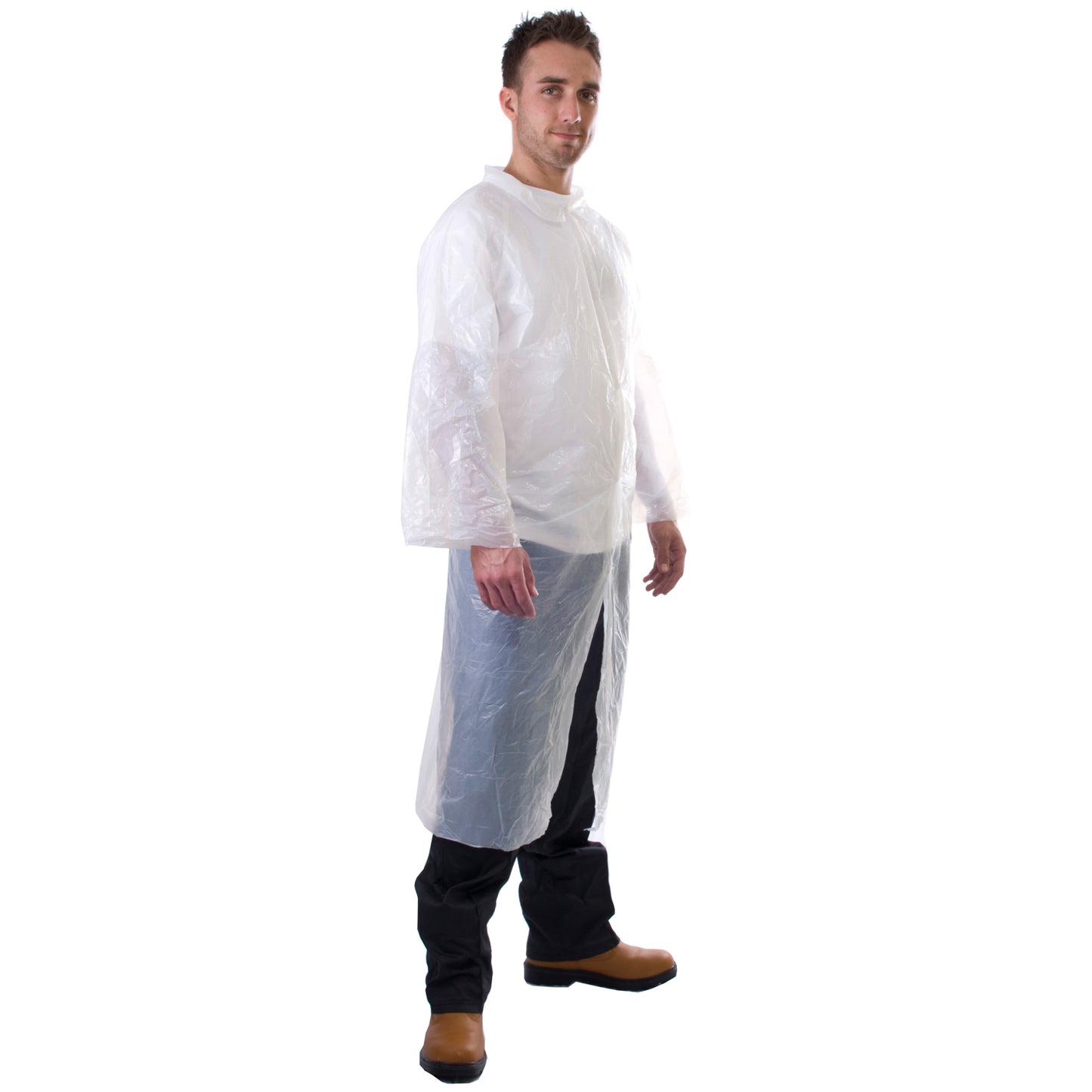 Supertouch PE Visitors Coats Yellow