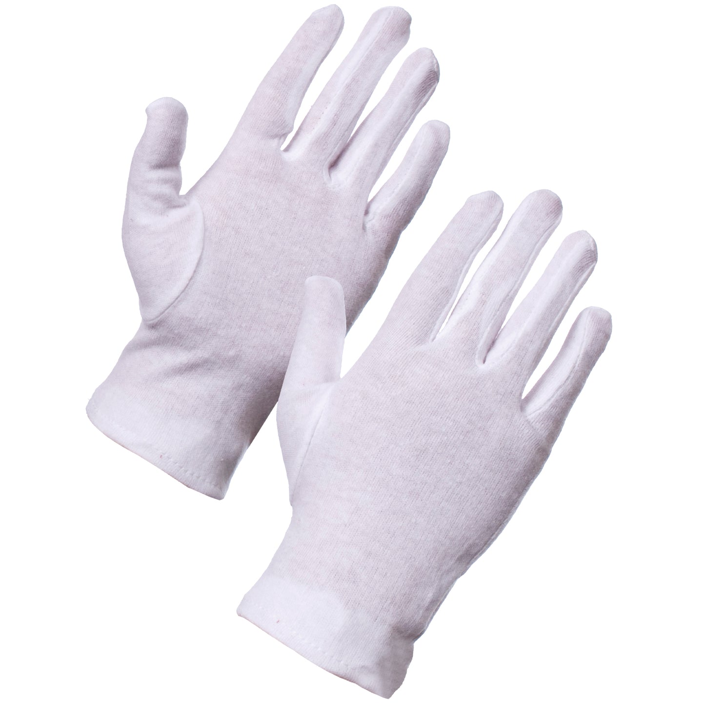 Supertouch Cotton Gloves - Forchette White