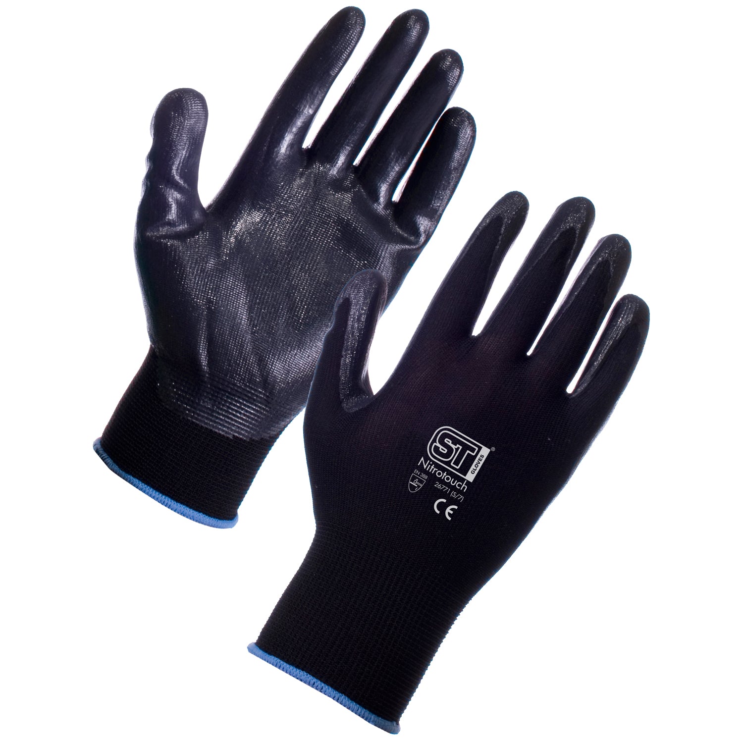 Supertouch Nitrotouch Gloves Grey