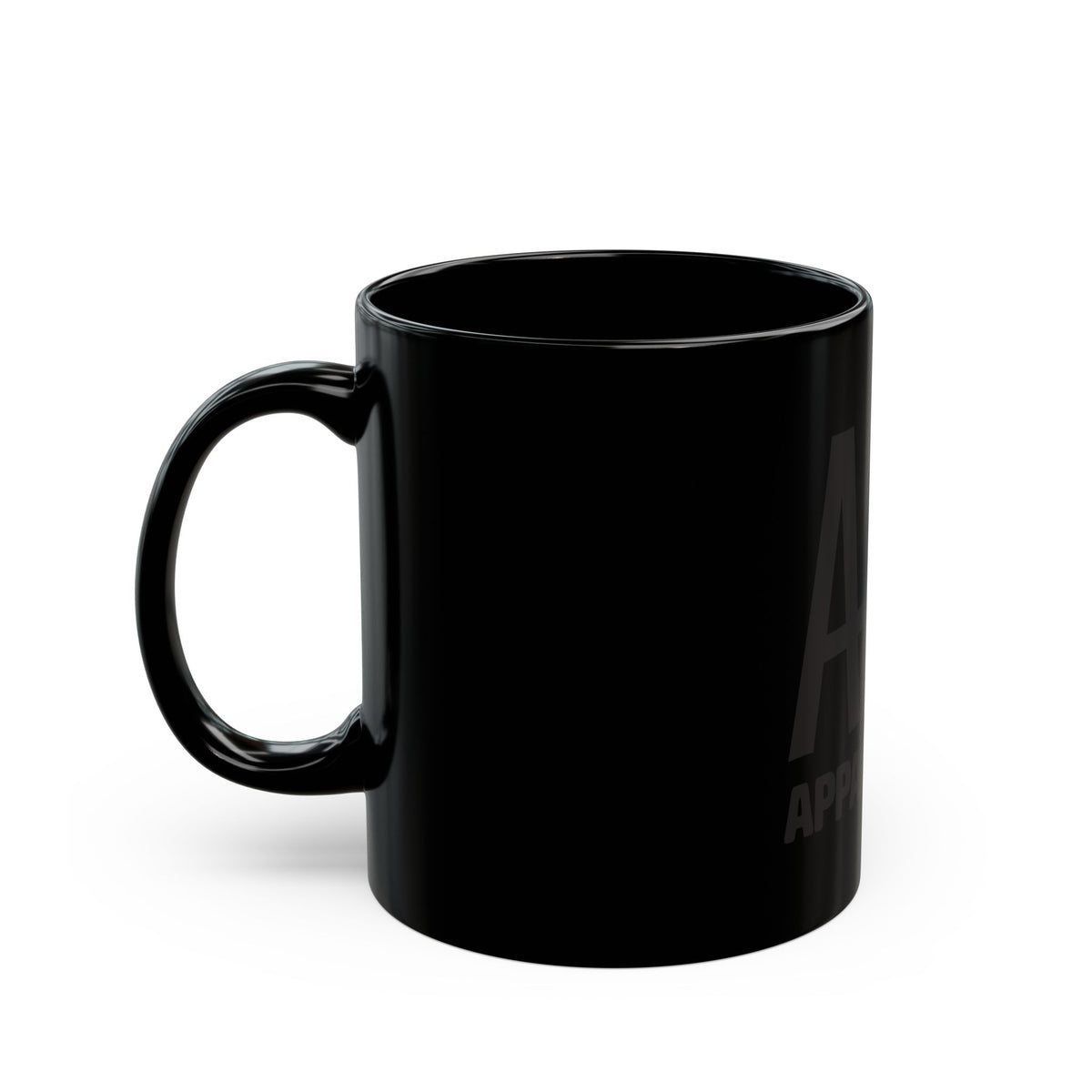 Custom Logo Black Mug