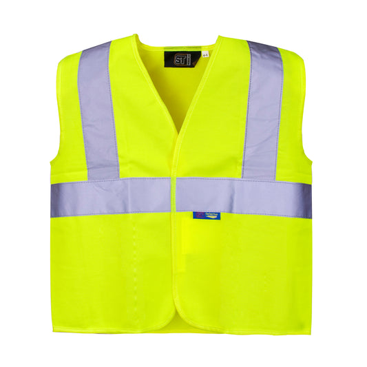Supertouch Hi Vis Junior Vest Yellow