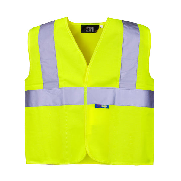 Supertouch Hi Vis Junior Vest Yellow
