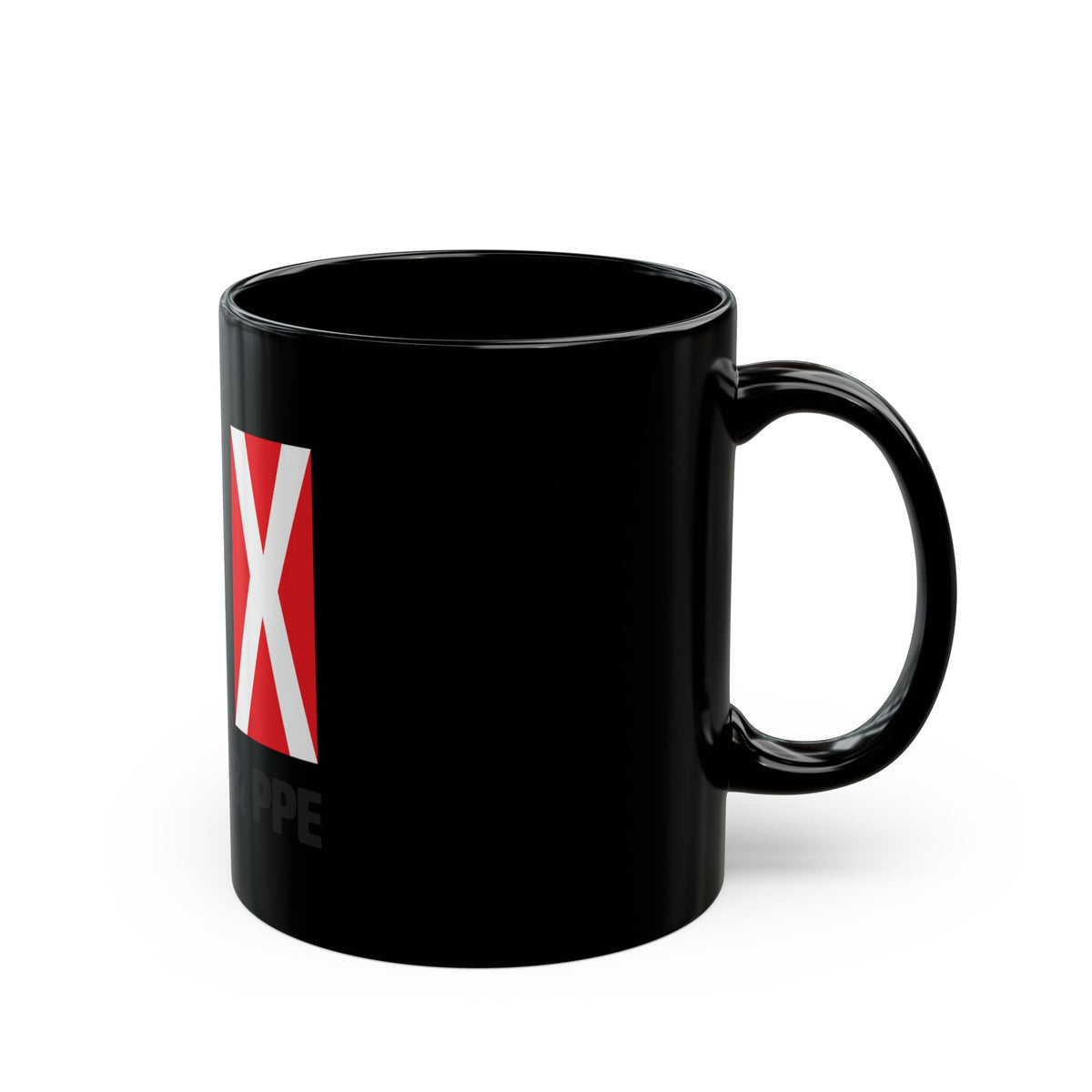 Custom Logo Black Mug
