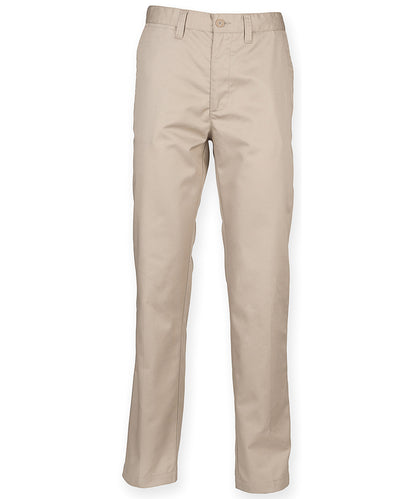 65/35 Flat Fronted Chino Trousers