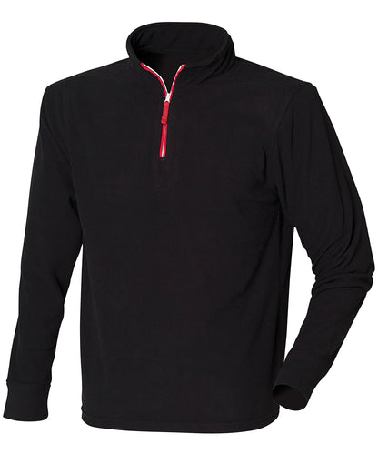 ¼ Zip Long Sleeve Fleece Piped