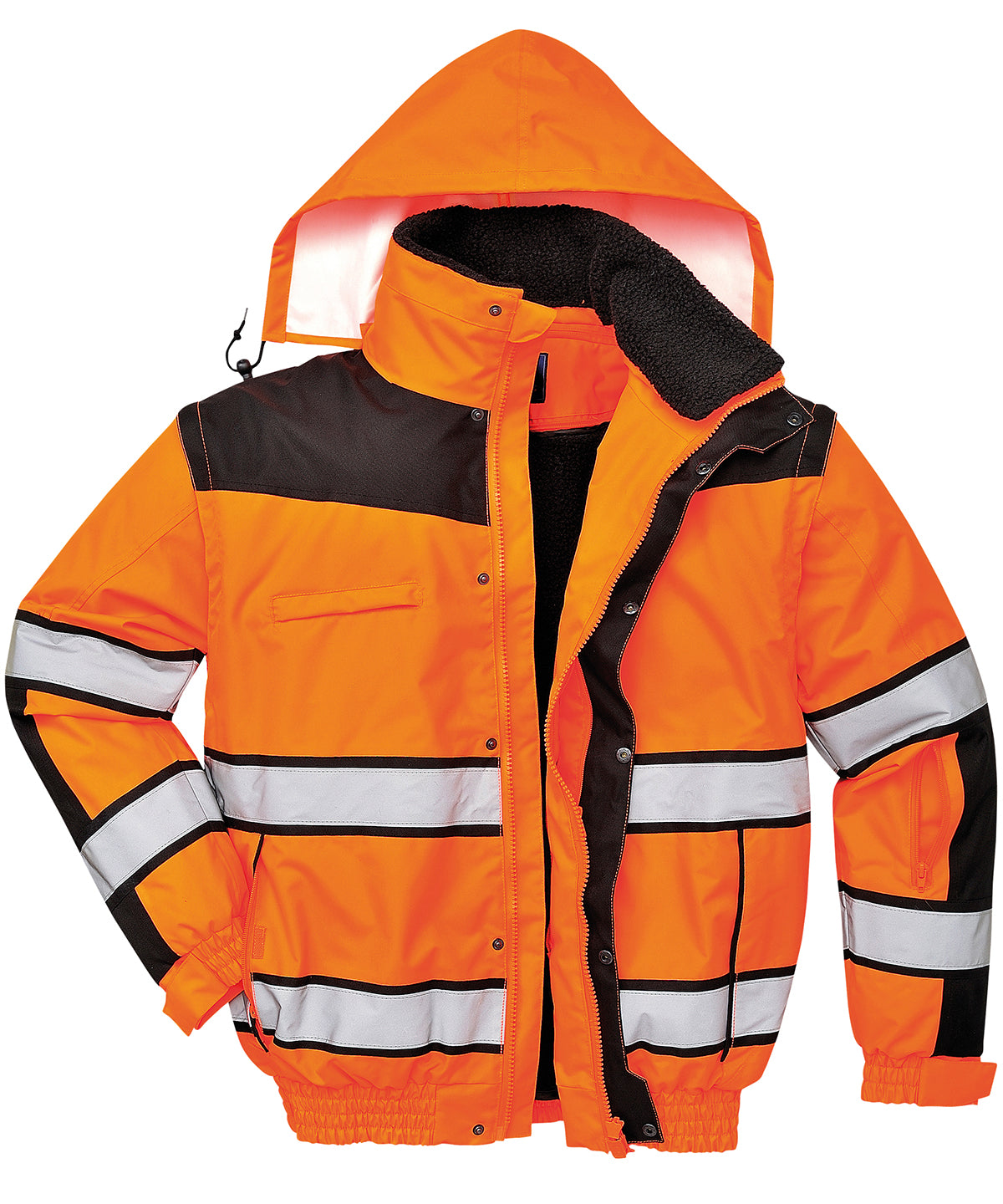 Hi-vis classic bomber jacket