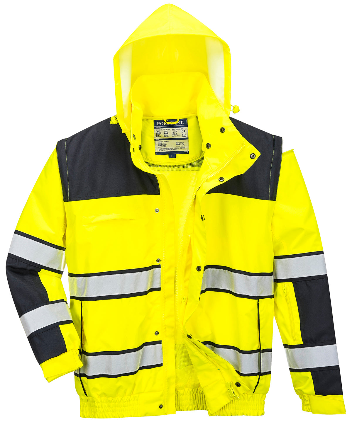 Hi-vis classic bomber jacket