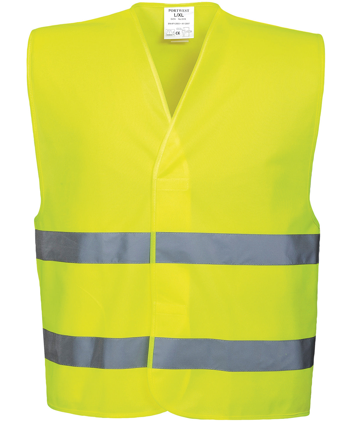 Hi-vis two-band vest