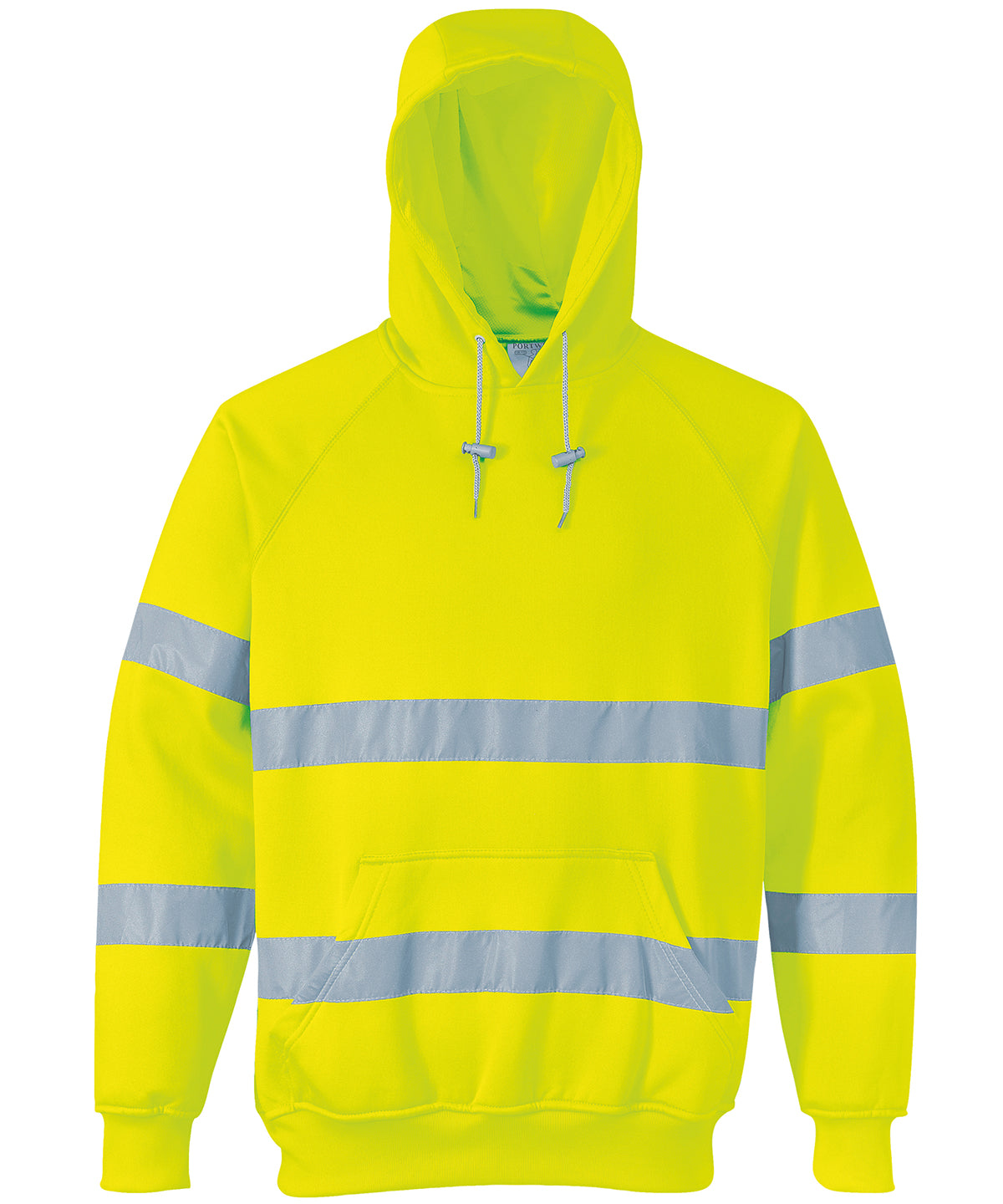 Hi-vis hooded sweatshirt