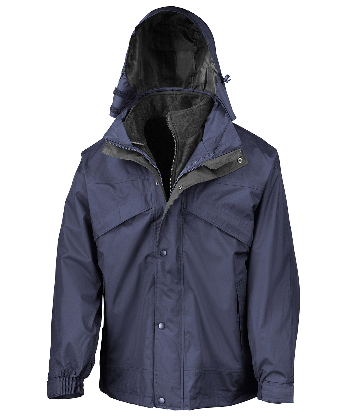 3-In-1 Zip And Clip Jacket