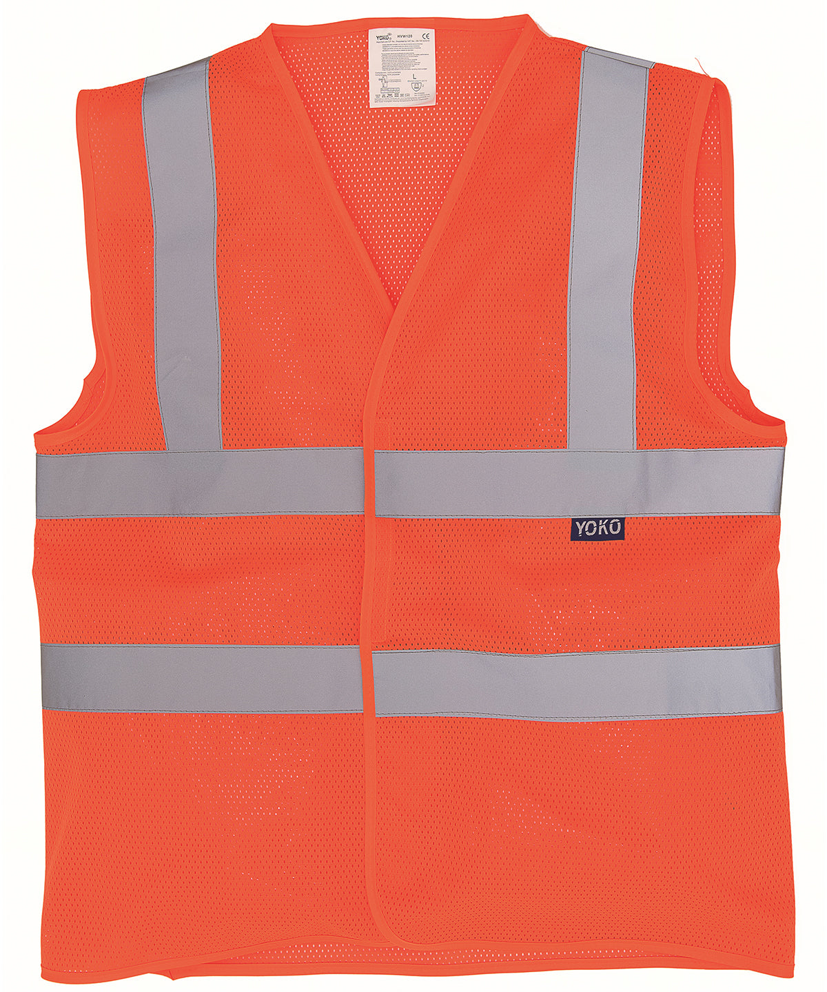 Top cool open mesh 2-band-and-braces waistcoat