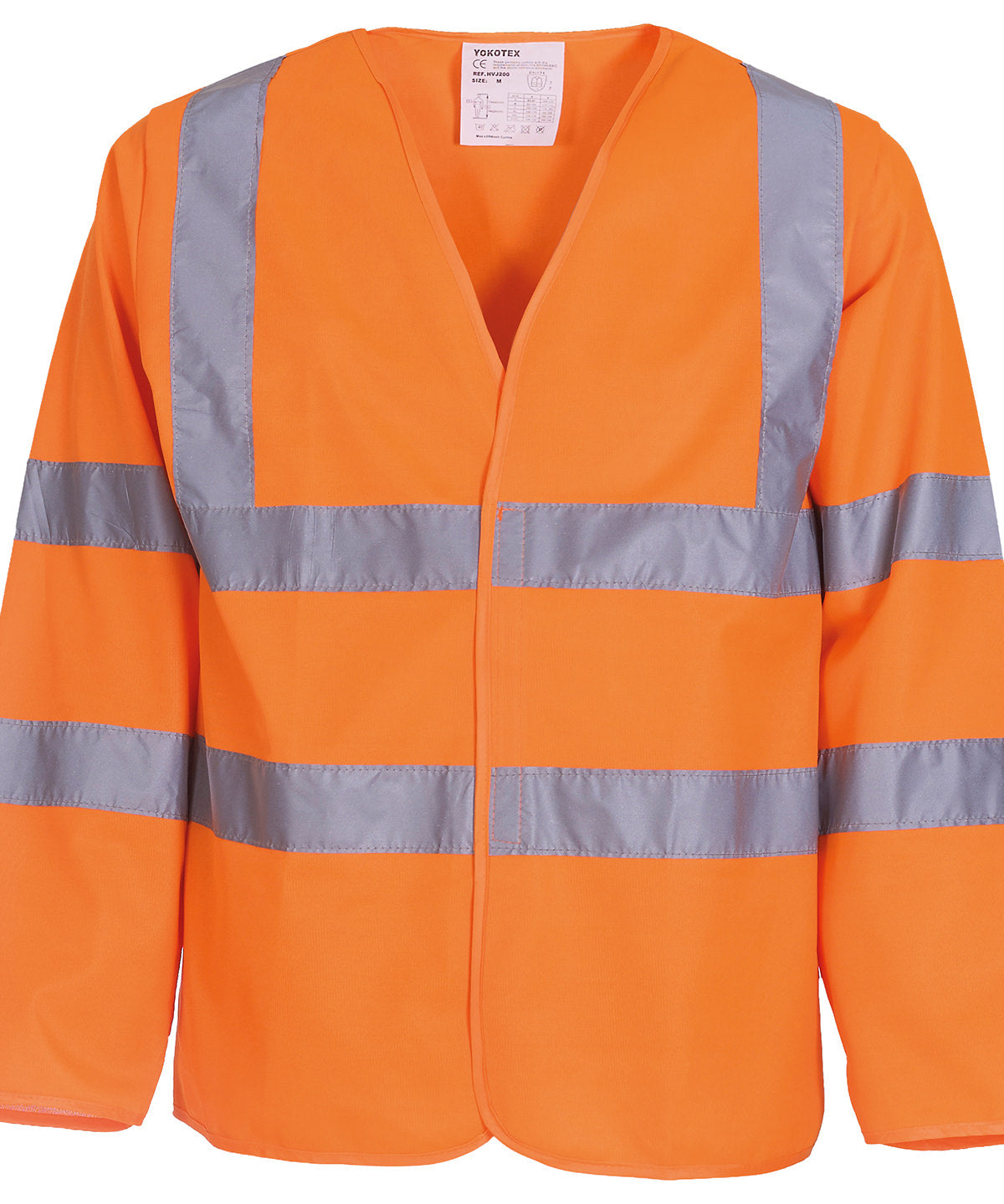 Hi-vis long sleeve waistcoat