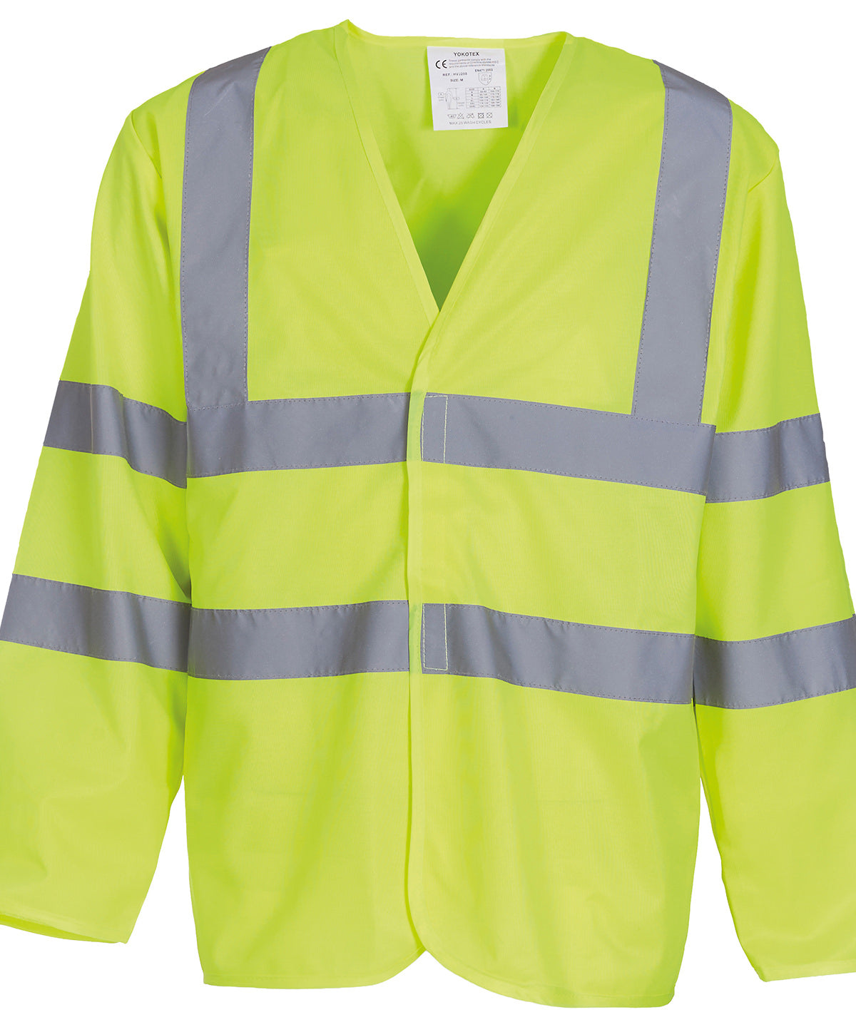 Hi-vis long sleeve waistcoat
