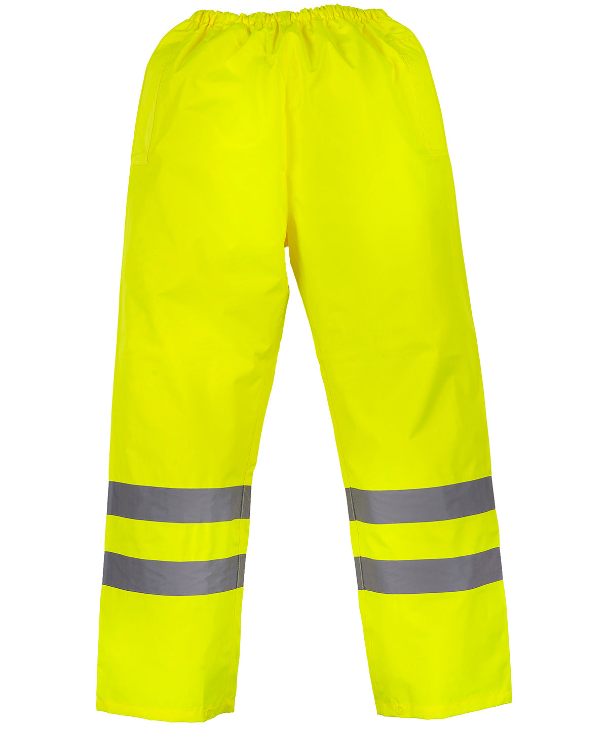 Hi-vis waterproof overtrousers