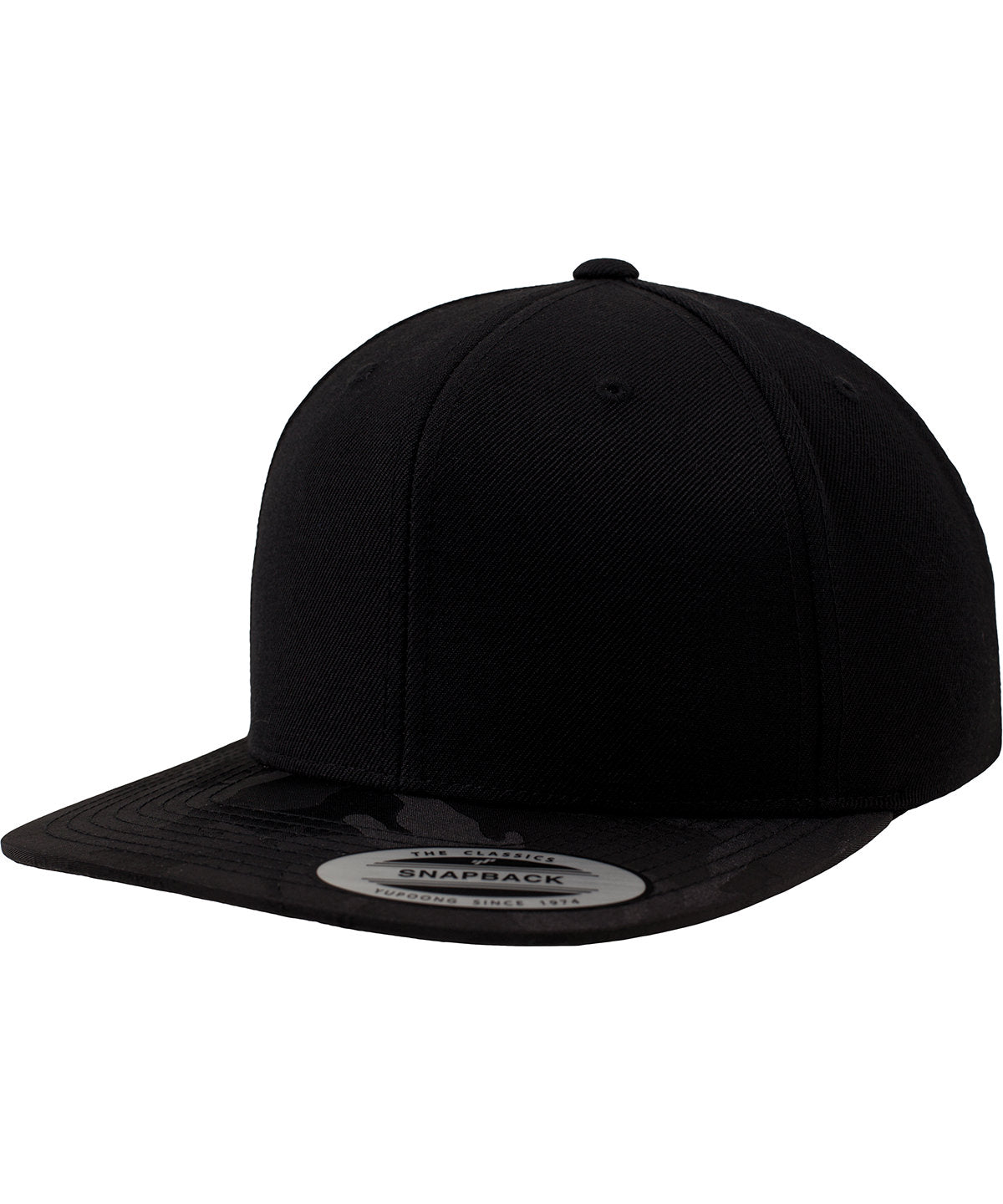 Camo visor snapback