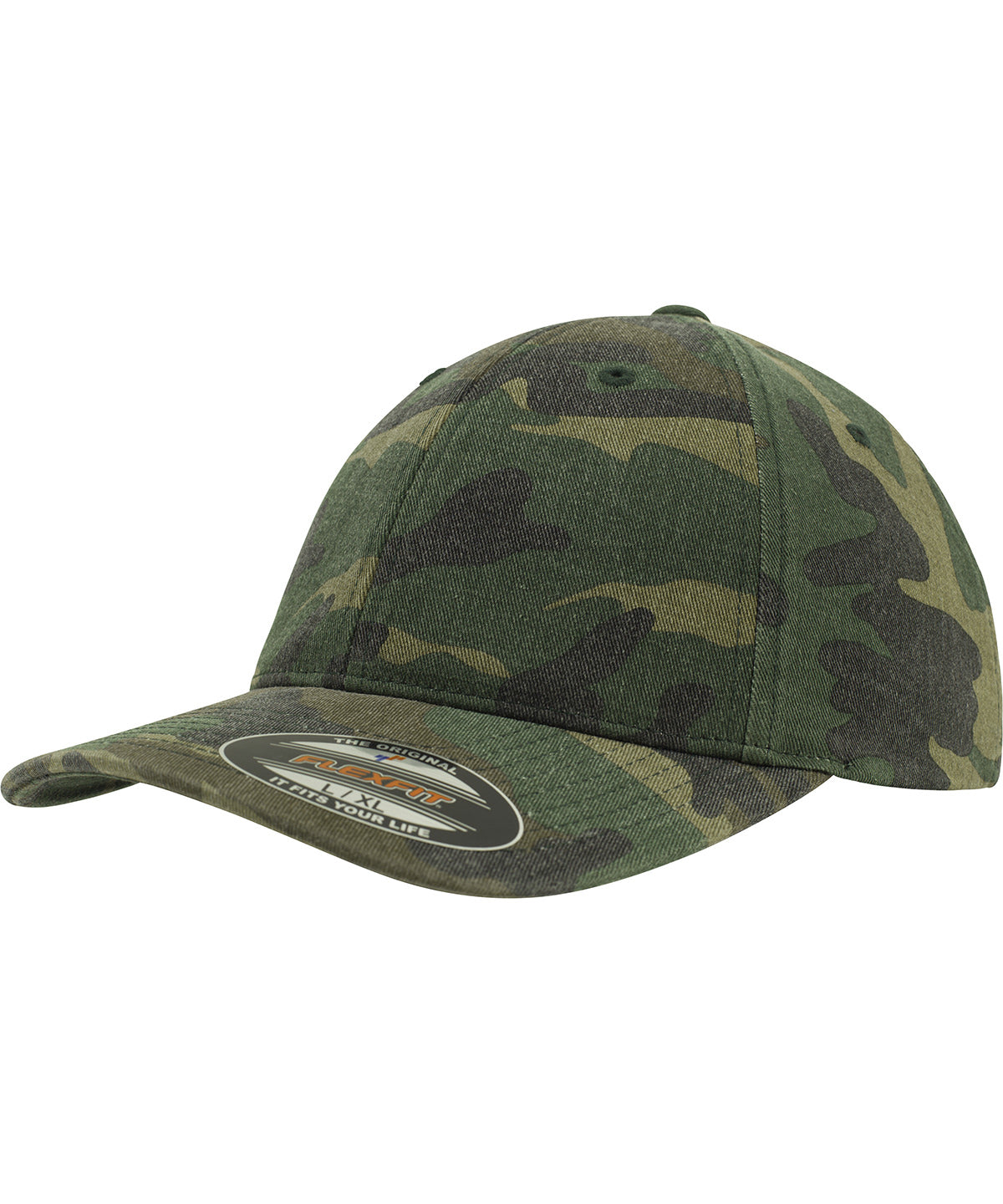 Flexfit garment washed camo