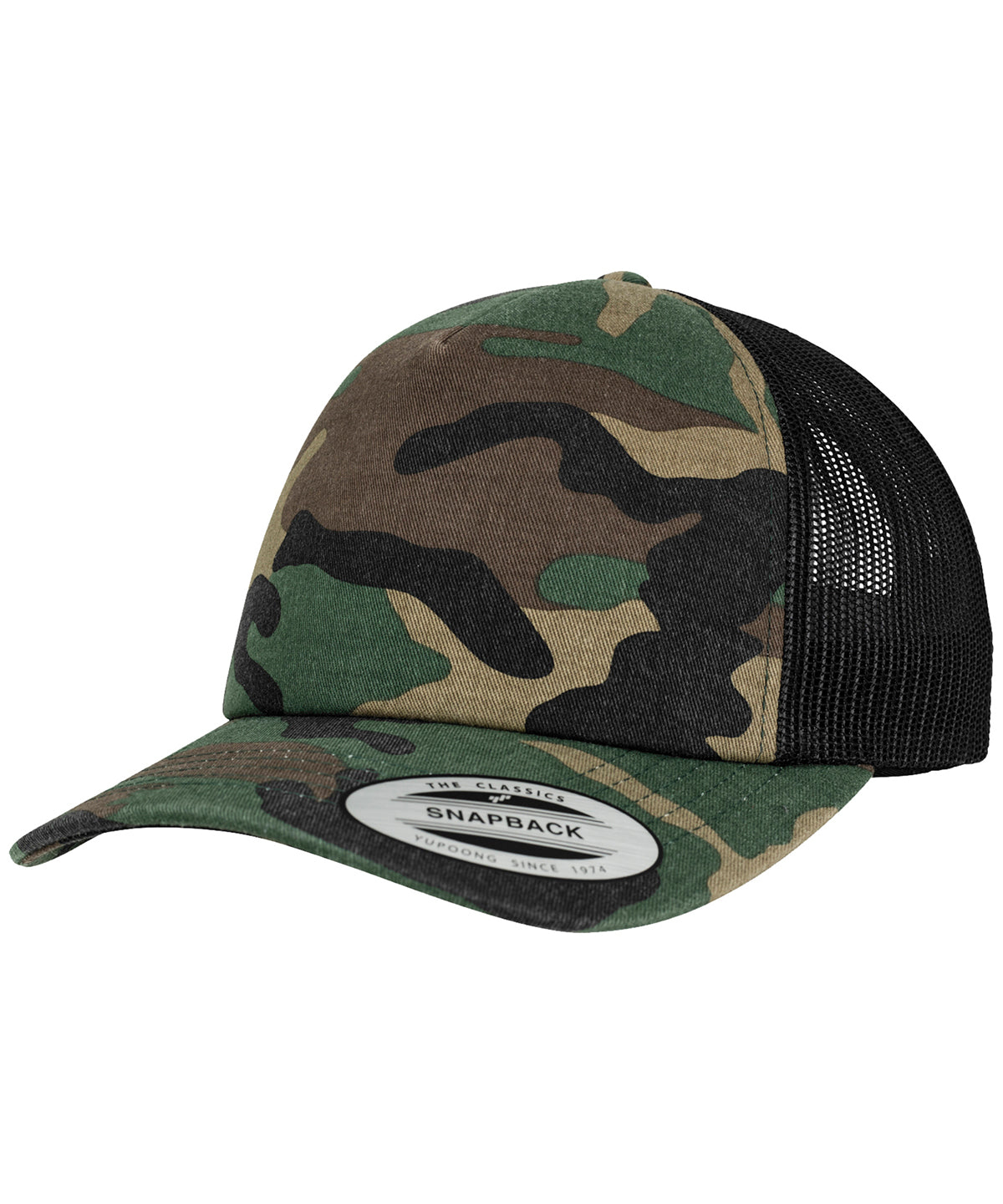 Camo trucker cap