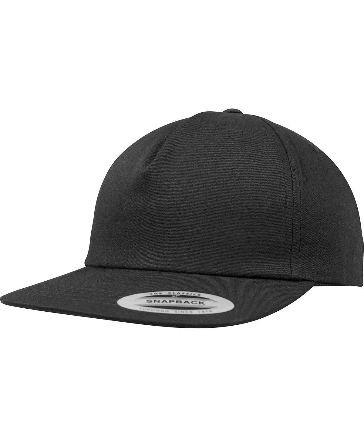 Unstructured 5-panel snapback