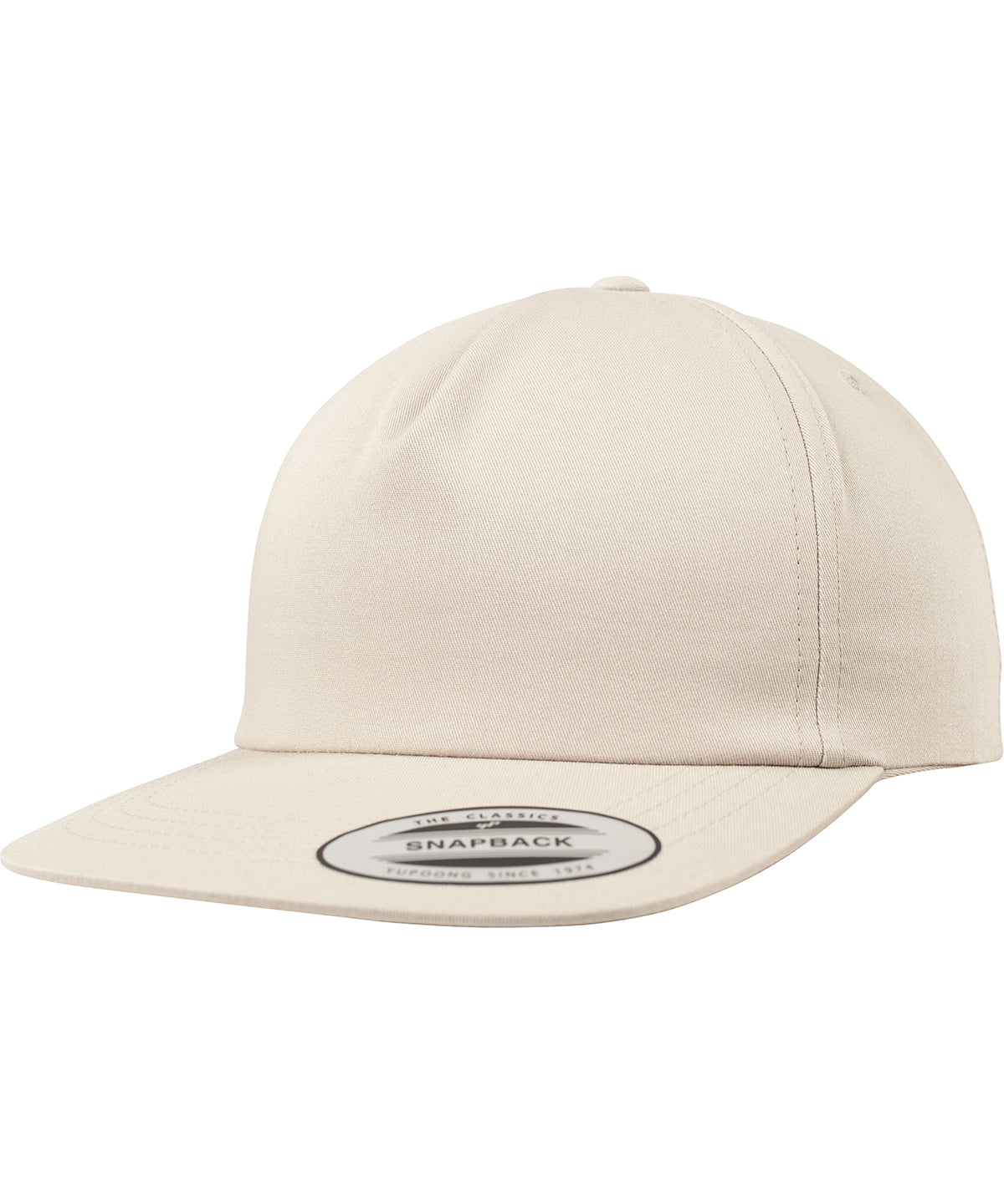 Unstructured 5-panel snapback