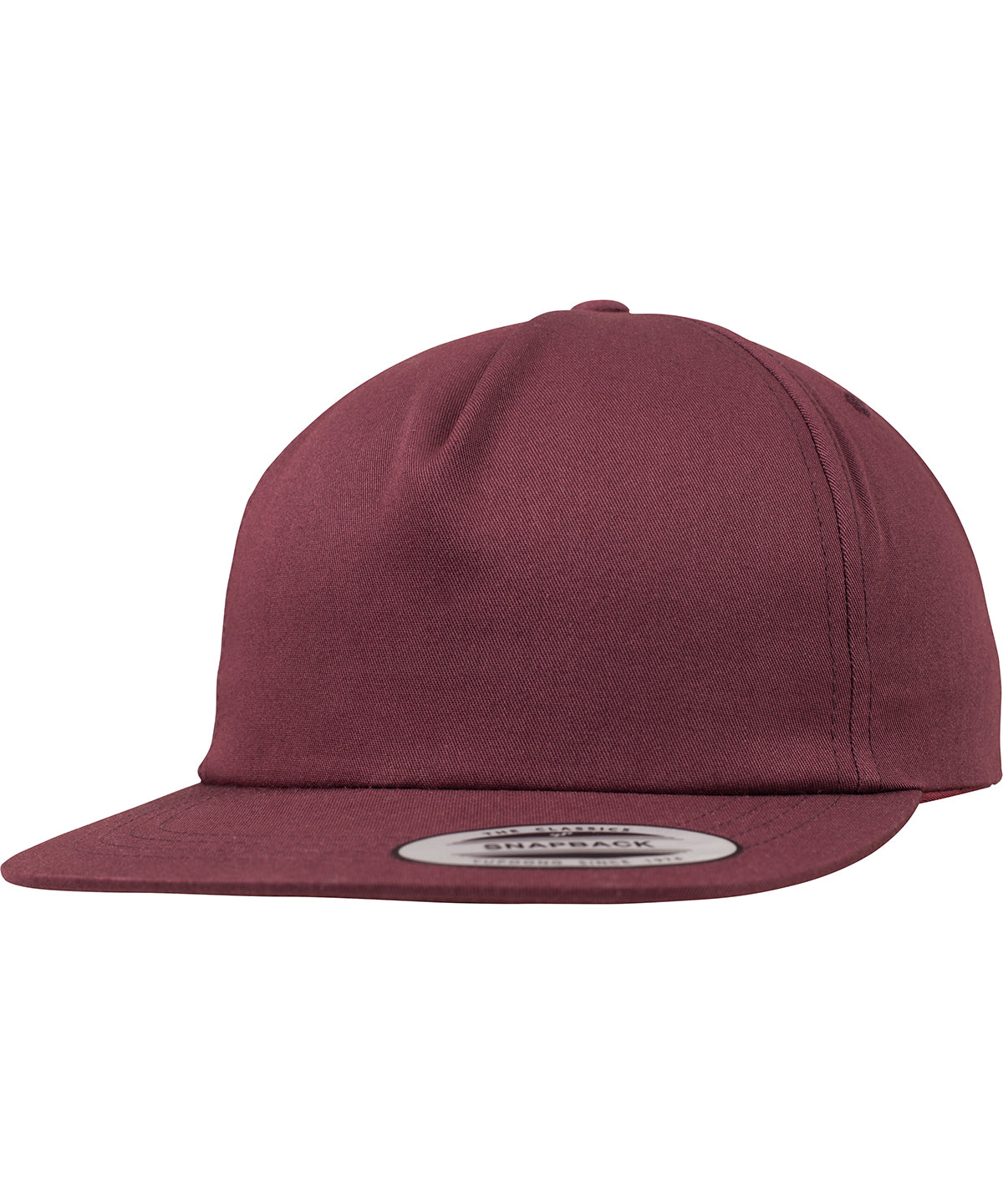 Unstructured 5-panel snapback
