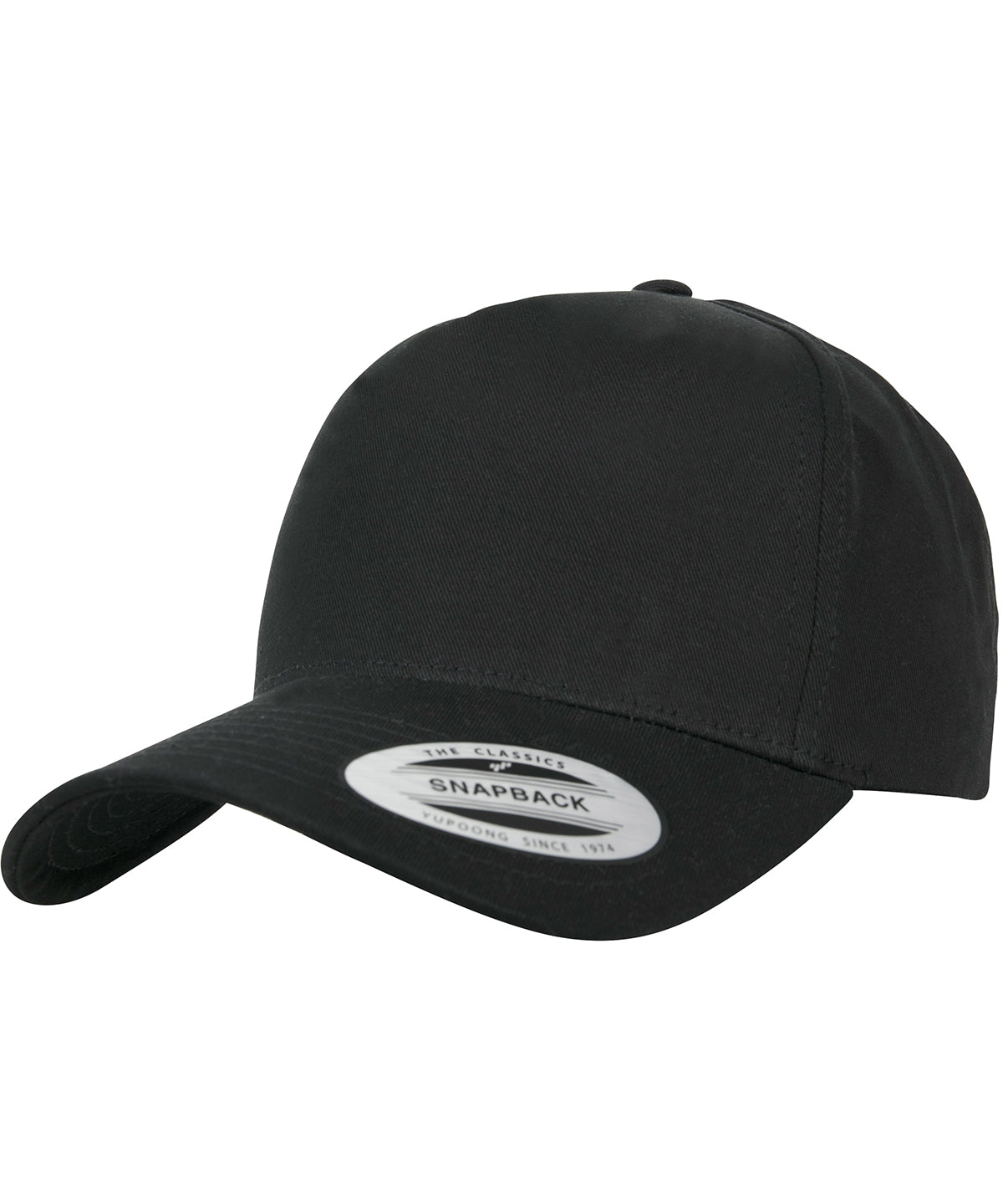 5-Panel Curved Classic Snapback