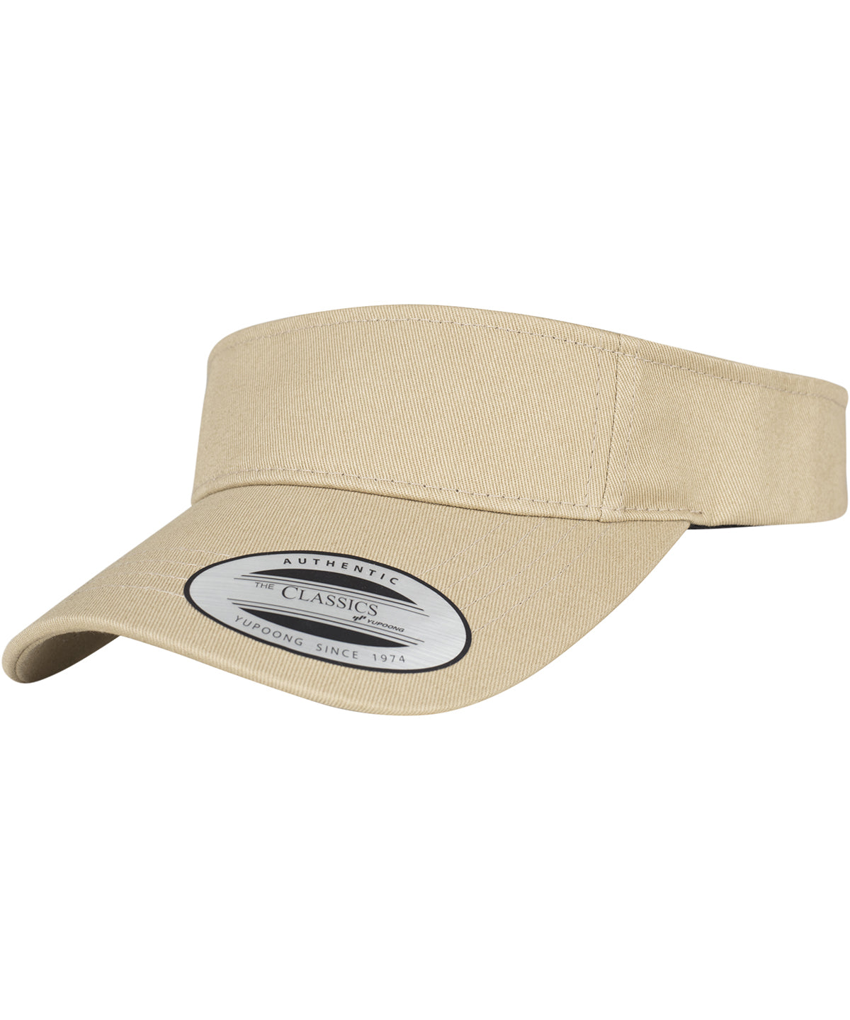 Curved visor cap