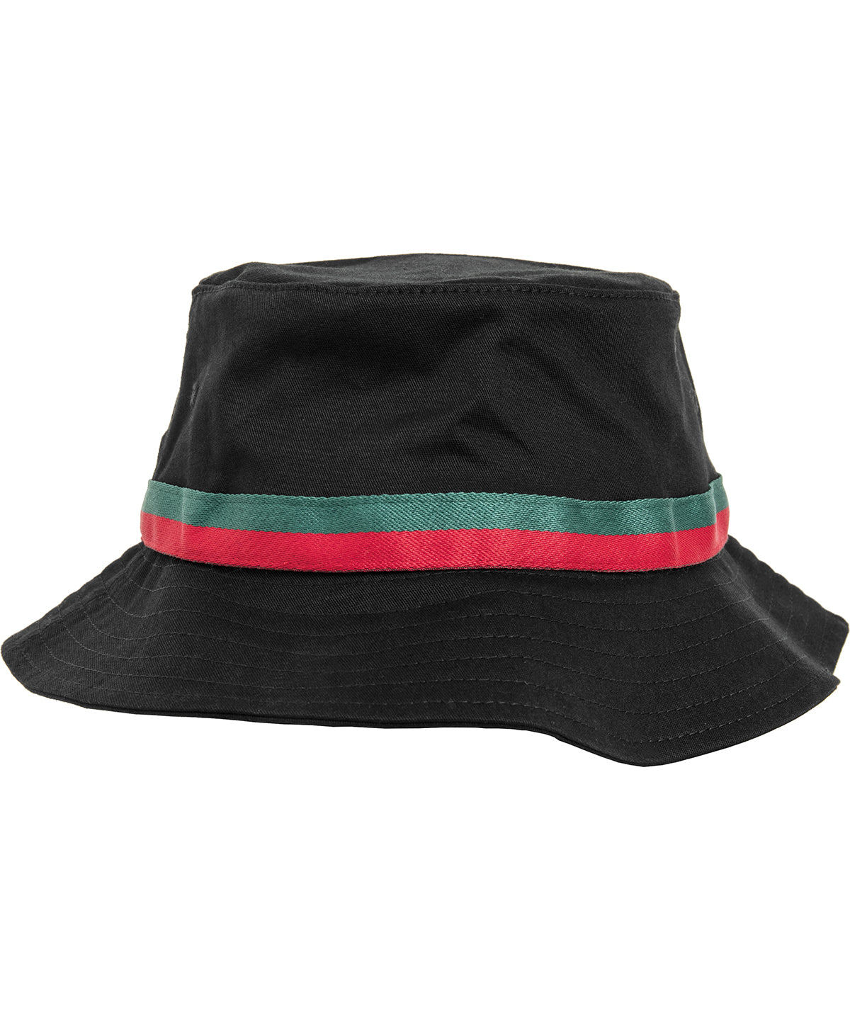 Stripe bucket hat