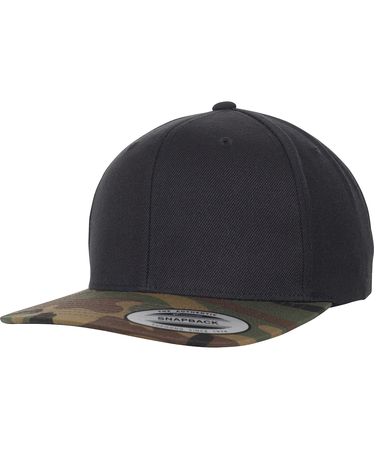 Classic snapback 2-tone camo