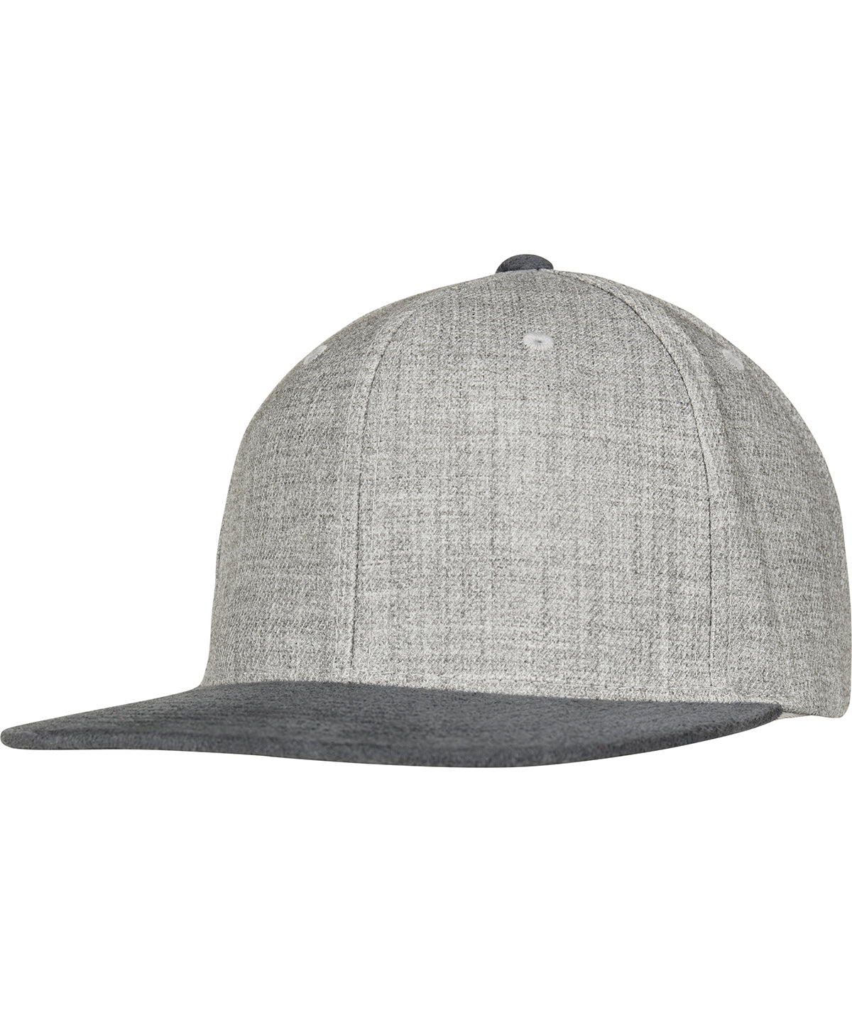 Melange velour snapback
