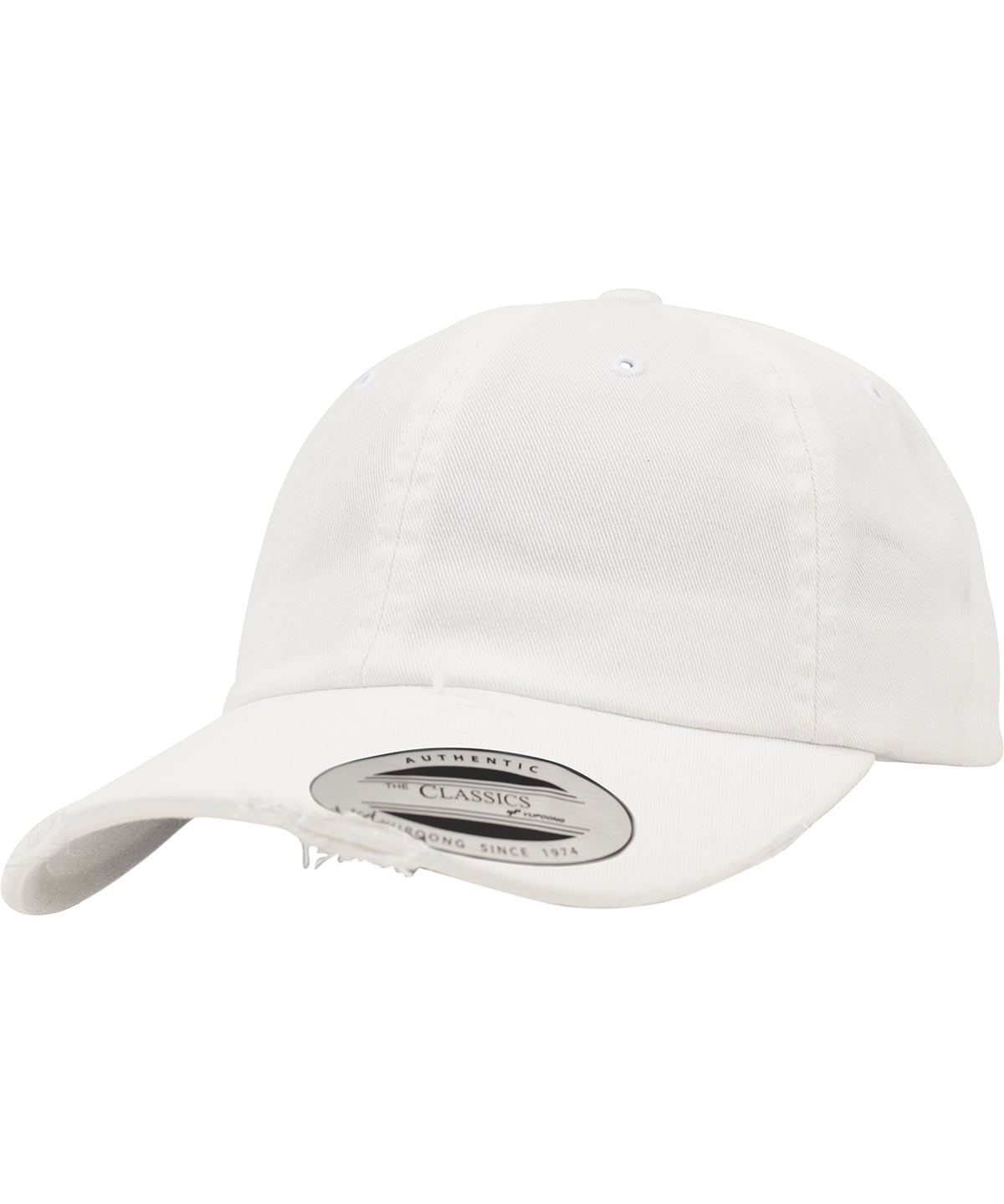 Low-profile destroyed cap