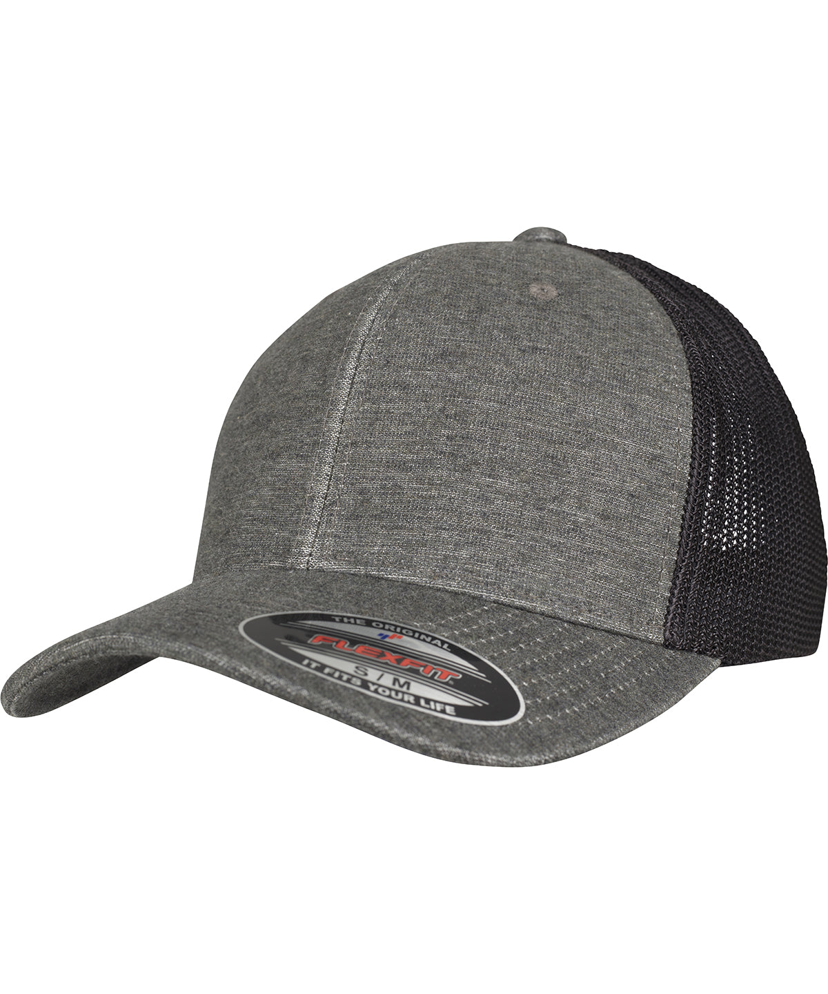 Retro trucker melange cap