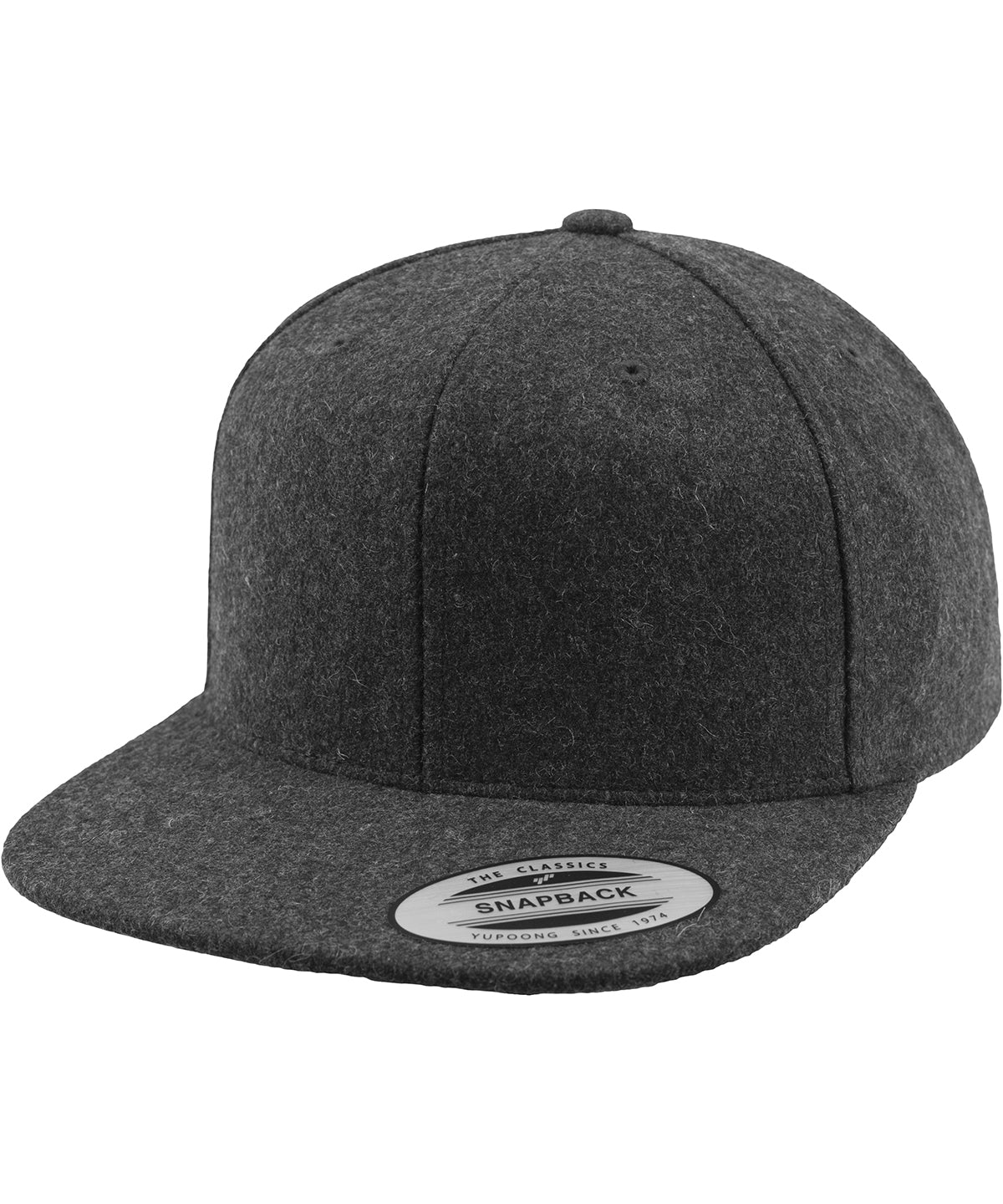 Melton wool snapback