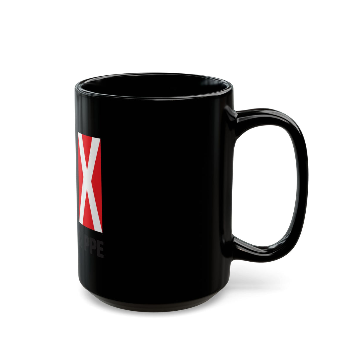 Custom Logo Black Mug