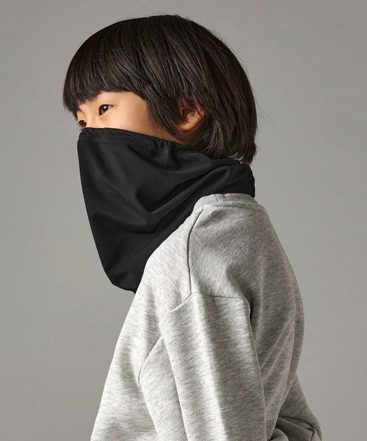 Junior softshell sports tech neck warmer