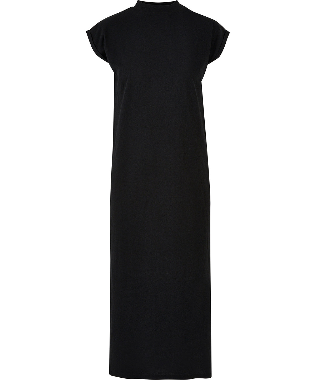 Women’s long extended shoulder dress