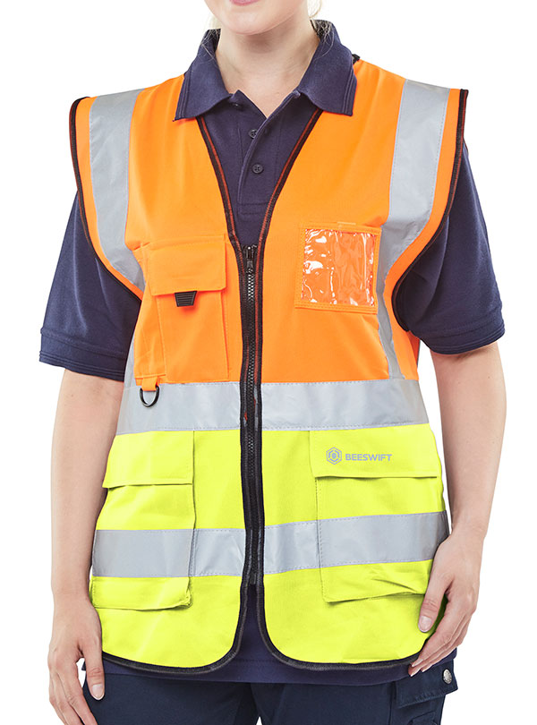 Hi Vis Vest Two Tone